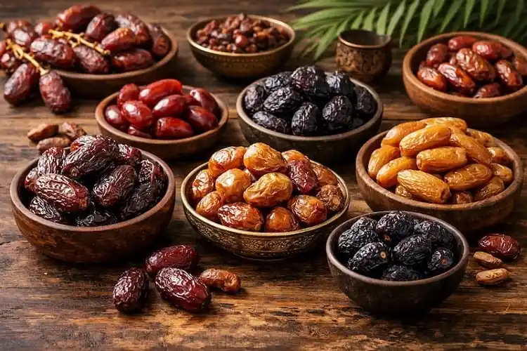 انواع خرما از نظر رطوبت کدامند